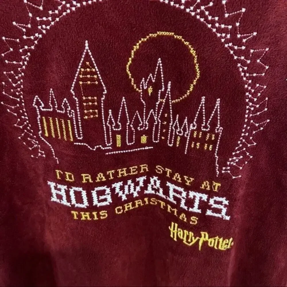 NEW Harry Potter Nightgown Girls Pajamas 10/12 Sleep Shirt Hogwarts Christmas